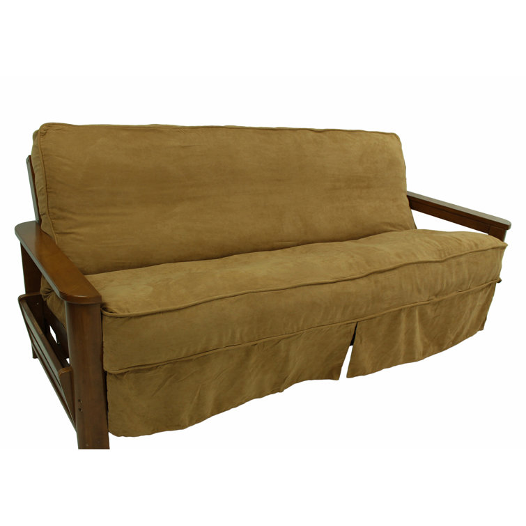 Winston Porter Box Cushion Futon Slipcover & Reviews Wayfair